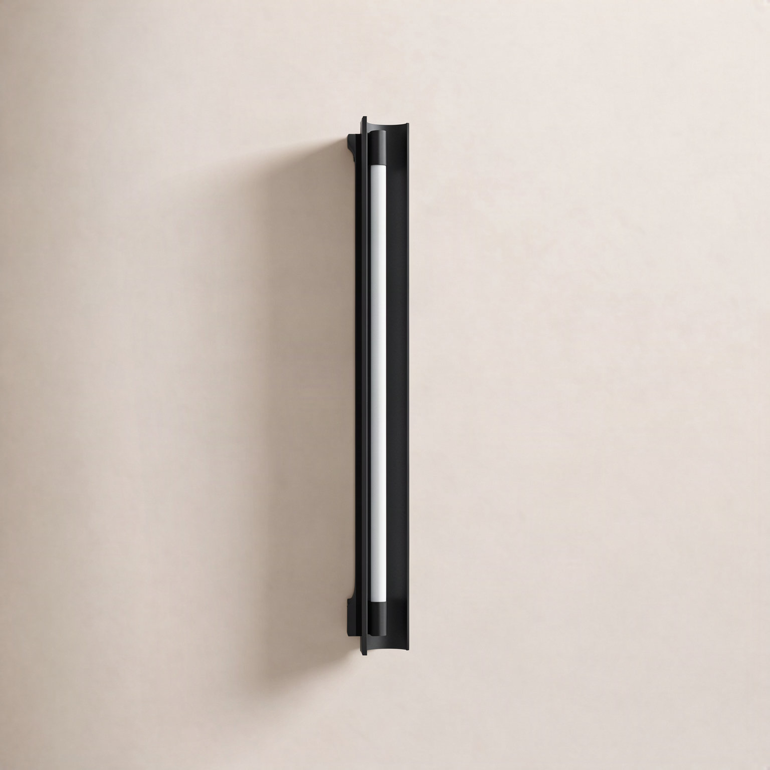 Marine Single Dimmable LED Bath Bar, Midnight Black