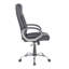 Fauteuil de direction haut dossier, fauteuil de bureau en similicuir de qualité supérieure avec support pour le dos, accoudoir de chaise d'ordinateur et support lombaire, paire de 2-98668457