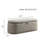 Hazelzet Fabric Upholstered Storage Bench-1191624310
