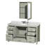 Sheffield 60" Single Bathroom Vanity Set with Mirror-315014034-315014078