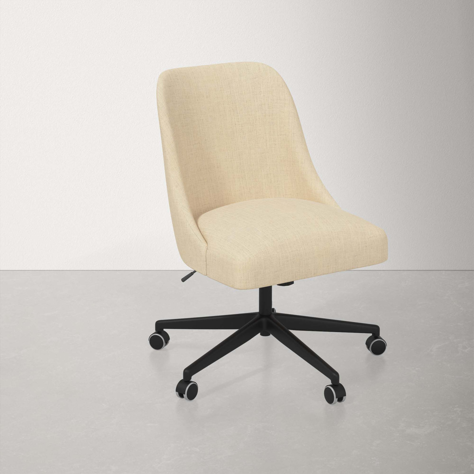 Acosta Office Chair, Classic Linen Linen