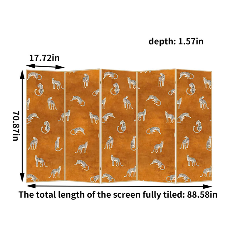 Dhori, H 70,87 po x l 88,58 po x P 1,57 po