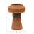 Handmade Debossed Terra-cotta Vase, Terra-cotta