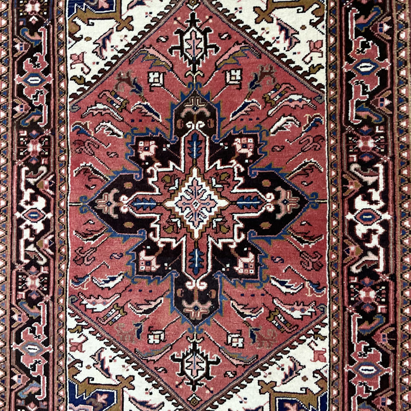  Tapis en laine fait à la main Heriz