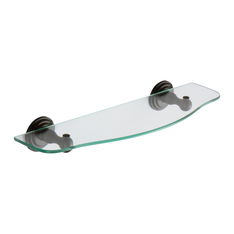 Chelsea Accent Shelf, Oil Rubbed Bronze-Hand Relieved, 2.6" H x 18" W x 5.5" D