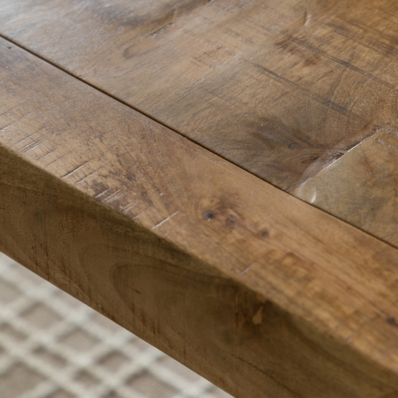 Solid Wood Dining Table, Natural Wood