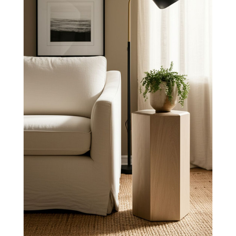 Table d'appoint Elegant, H 24 po x l 14 po x P 14 po