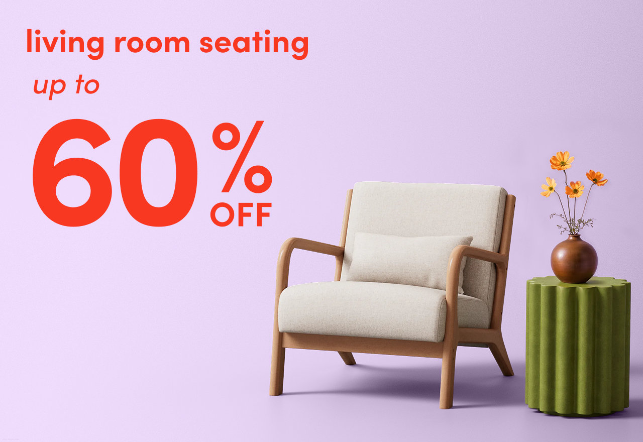 living room seating clearance