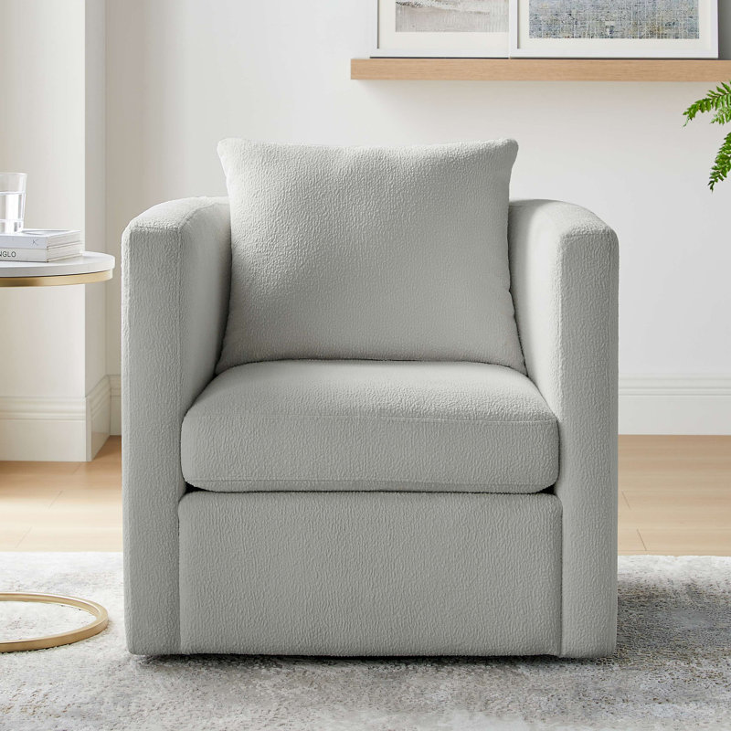 Fauteuil demi-tonneau Sutton Performance, Light Grey