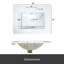 Ensemble de meuble-lavabo 24 po avec lavabo en céramique, meuble-lavabo peu encombrant - l 24 po x P 18 po x H 34 po, 2 portes à fermeture en douceur