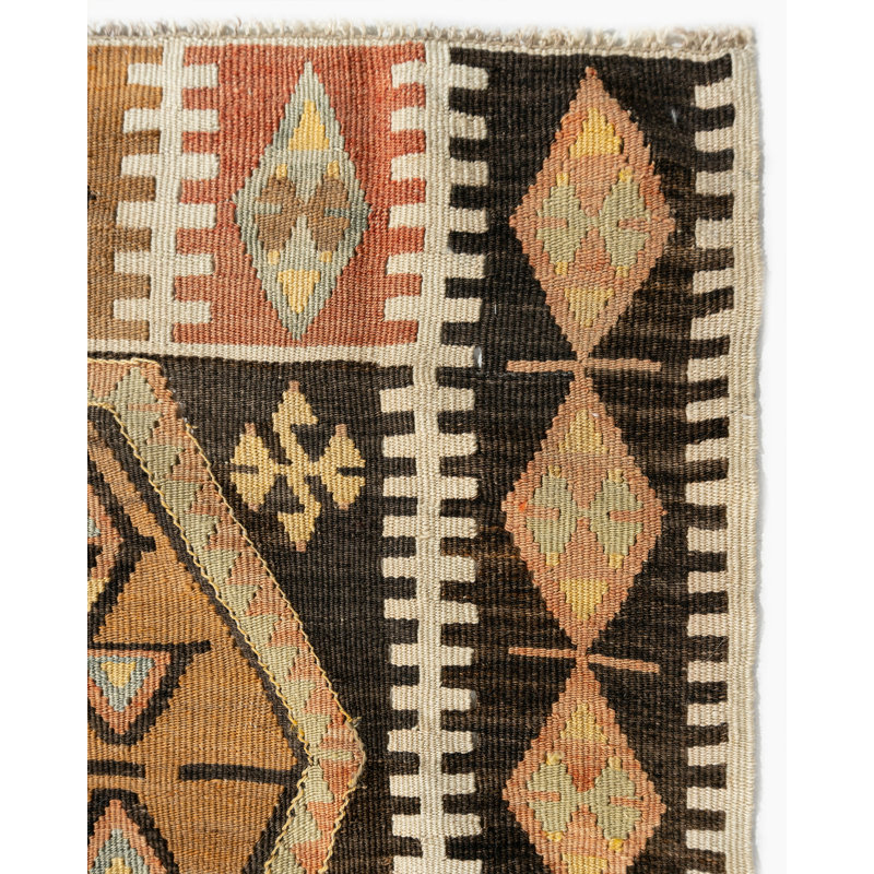 One-of-a-Kind 4'1 X 11'8 Flatweave Area Rug
