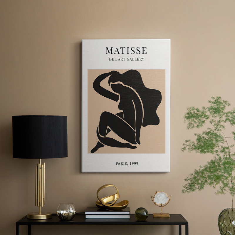 Matisse Cxx, reproduction encadrée - galerie Cavas, H 36 po x l 24 po