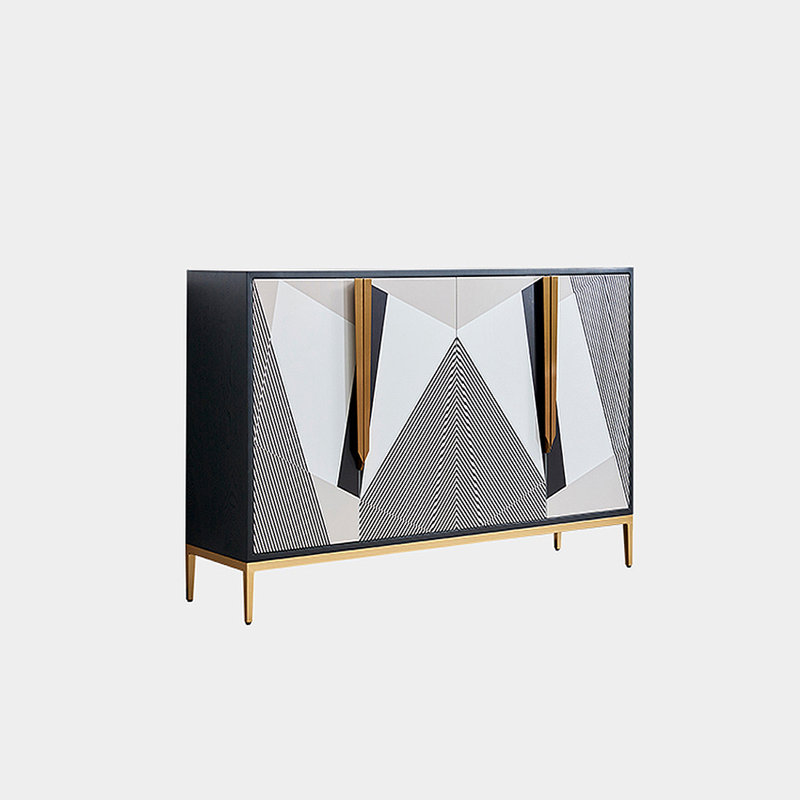 Modern Simple Shoe Cabinet Side Cabinet 21 Pair Shoe Storage Cabinet