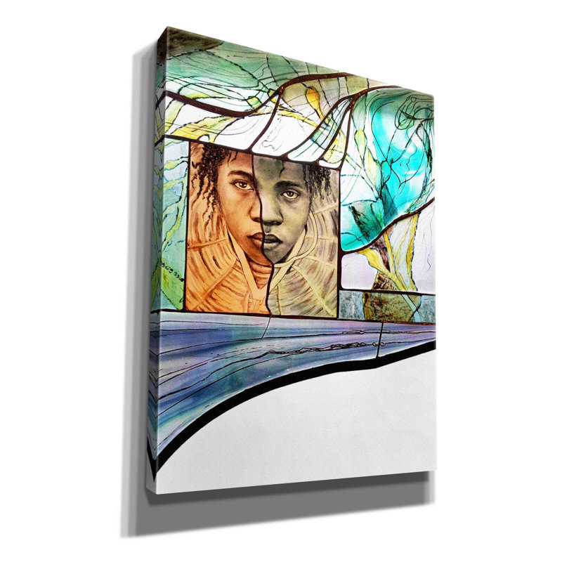 Epic Graffiti 'Voyage' By Rita Shimelfarb, Giclee " Voyage " by Rita Shimelfarb, 16" H x 12" W x 0.75" D