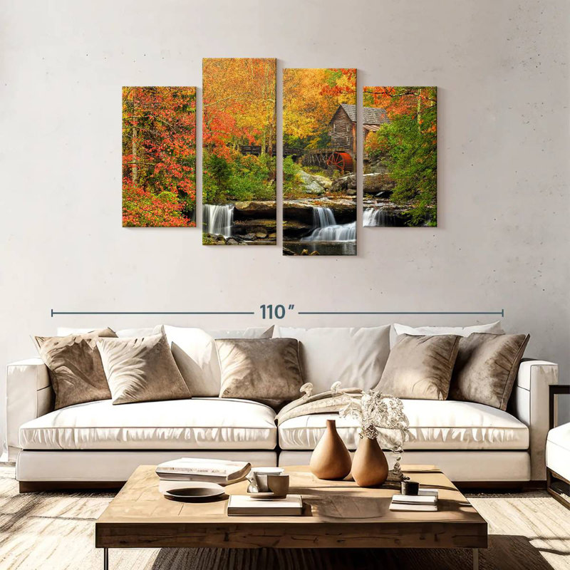 Alvord Mill Autumn Splendor, H 48 po x l 75 po