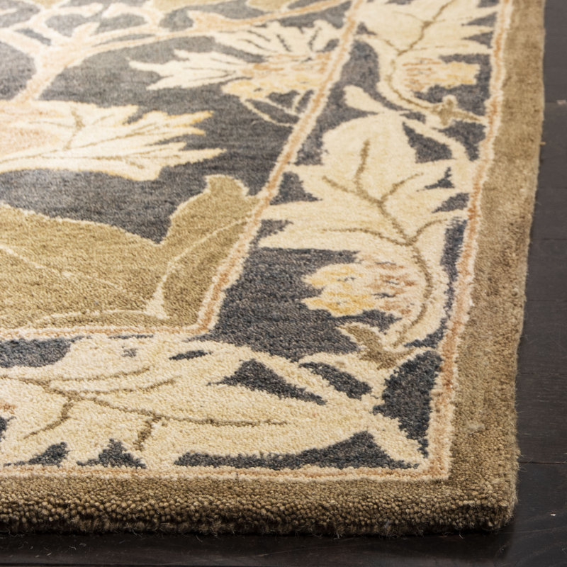 Tingley Hand Tufted Wool Oriental Rug, Rectangle 9' x 12'