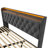 Upholstered Bed With Hydraulic Storage, Usb & Type-c Charging And 360° Surround Led-488894282-479262393