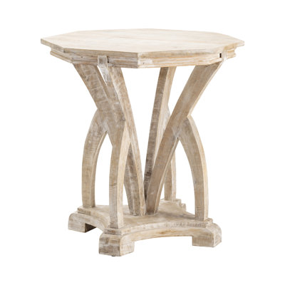 Deonte Solid Wood End Table