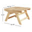 Table d'appoint en bois Bullock-1126543620