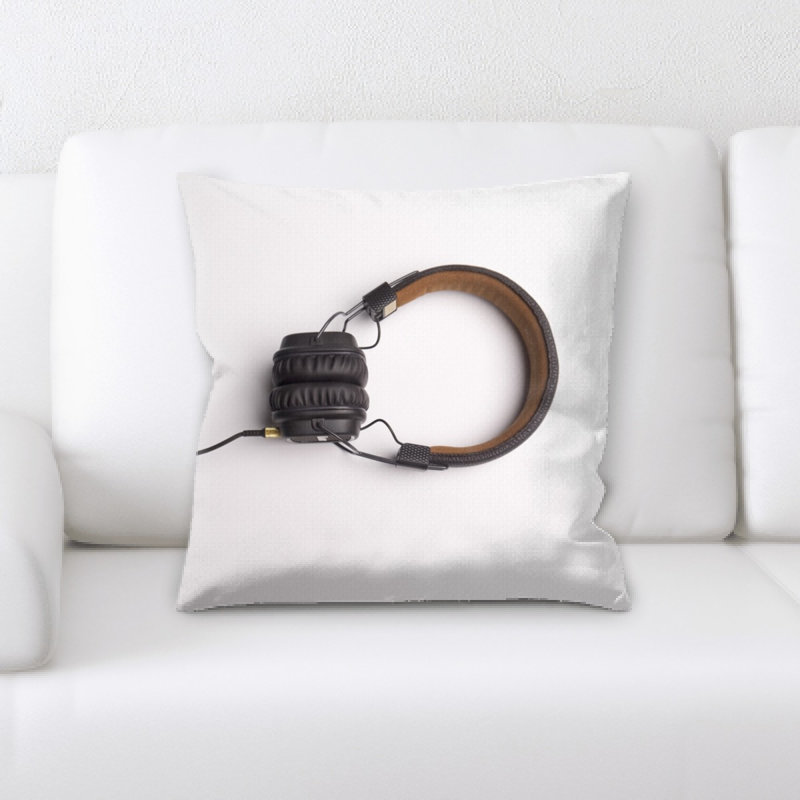 Microsuede Throw Pillow