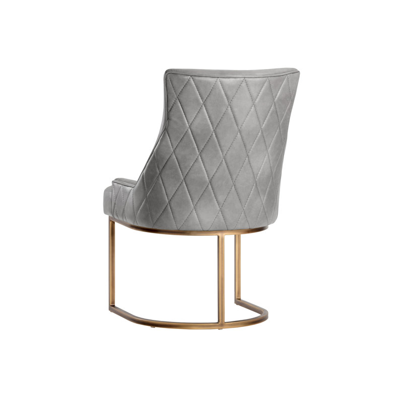 Florence Upholstered Dining Chair, Gray