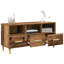 Unfinished TV Stand for TVs up to 88"-1457051745