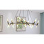 Lustre spoutnik moderne à 20 lumières de hauteur réglable noir-507046371