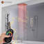 Système de douche 4 fonctions AquaRhapsody avec lumière DEL 64 couleurs, musique Bluetooth et jets corporels-66097082