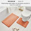 Mousse à mémoire de forme en microfibre Pebbles 3D 20 pi x 20 po-112121217