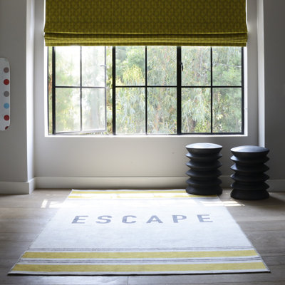 District Striped Indoor Rug