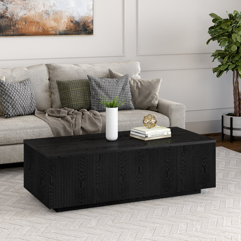 Table basse Reyes, Grain noir
