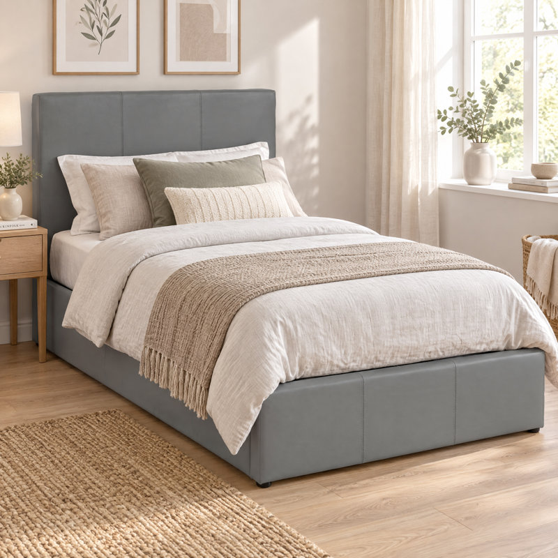 Kate Upholstered Ottoman Bed, Single (3ft)