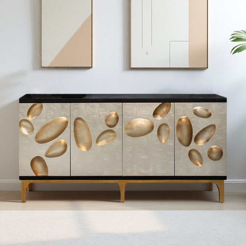 Armoire décorative simple et légère de luxe