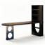 Black Rectangular Solid Wood desk-1454970190