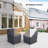Argirios Metal Patio Rocking Lounge Chair Covers