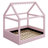 Upholstered House Daybed With LED Light Strips-1608136715