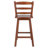 Joyate Swivel Solid Wood Counter Stool-1683385160