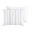 Literie de housse de couette pour lit très grand / très grand 5 pièces en coton très moelleux et contrastant
