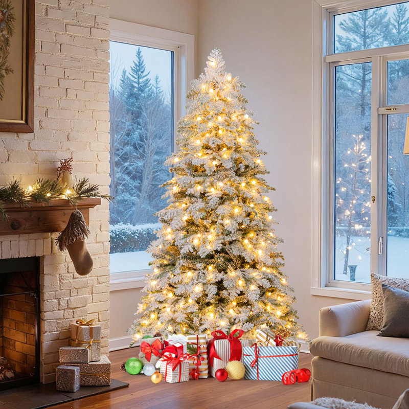 5.91' H Lighted Artificial Christmas Tree