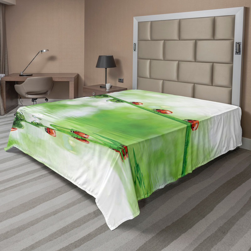 Drap plat Ambesonne, Drap plat pour très grand lit californien