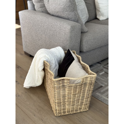 Panier en osier Brittyn