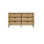 Dunwoody 120cm W 6 - Drawer Chest of Drawers