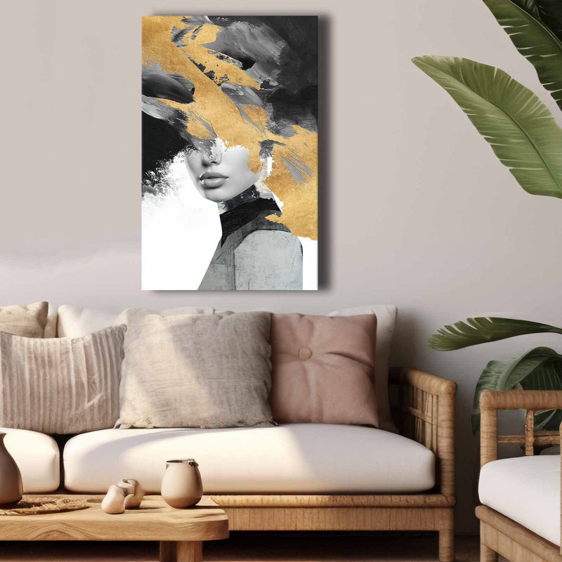 Peinture décorative sur toile