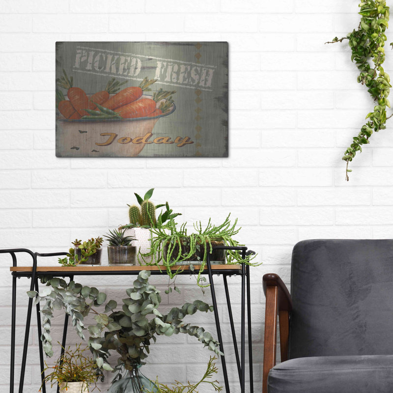 «Picked Fresh» par Pam Britton, H 12 po x l 16 po