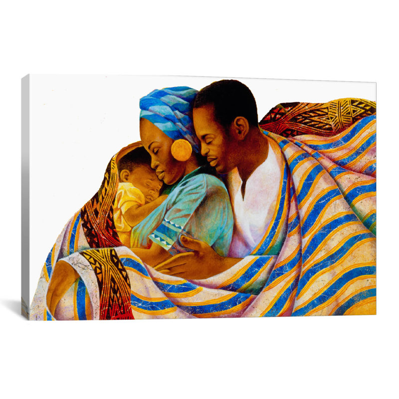 " Precious Love " by Keith Mallett, 26" H x 40" W x 1.5" D