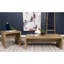 Table basse en bois d'ingénierie Brianna Mango