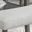Banc à hauteur de comptoir avec repose-pieds