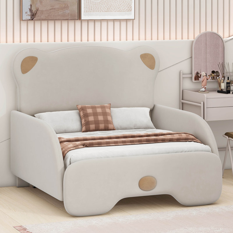 Canapé-lit simple tapissier extensible de taille XL