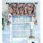 Floral Scalloped Window Valance