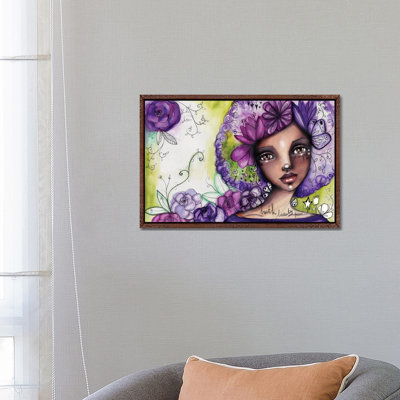She Blooms - Focus 1 Piece Painting on Canvas